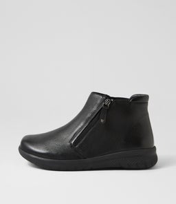 SOLANGE XF ZR BLACK TUMBLE LEATHER