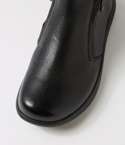 SOLANGE XF ZR BLACK TUMBLE LEATHER