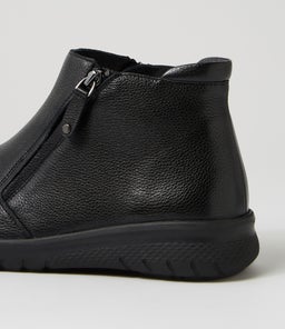 SOLANGE XF ZR BLACK TUMBLE LEATHER