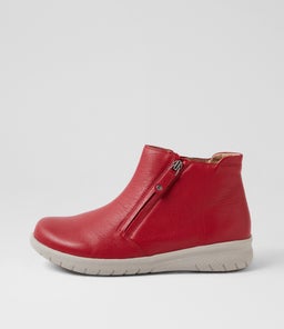 SOLANGE XF ZR DK RED LEATHER