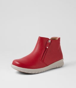 SOLANGE XF ZR DK RED LEATHER
