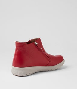 SOLANGE XF ZR DK RED LEATHER