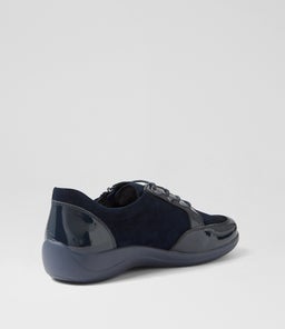 JURNIE XF ZR NAVY NAVY PATENT SUEDE