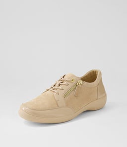 JURNIE XF ZR CAFE LATTE PATENT SUEDE
