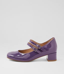 KAROLY W ZR PURPLE PATENT LEATHER