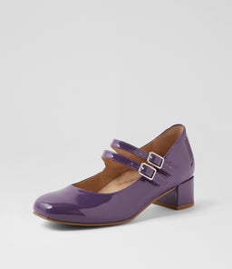 KAROLY W ZR PURPLE PATENT LEATHER