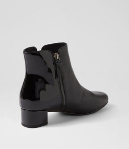 KELMAR W ZR BLACK LEATHER PATENT