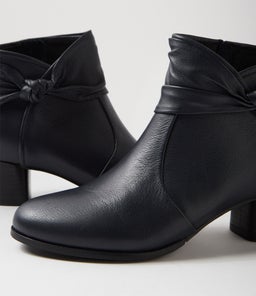 GROOVIE W ZR DK NAVY LEATHER