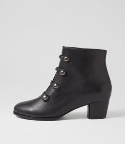 GWION W ZR BLACK BLACK HEEL LEATHER