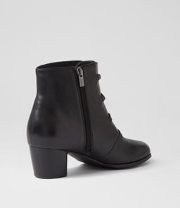 GWION W ZR BLACK BLACK HEEL LEATHER