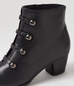 GWION W ZR BLACK BLACK HEEL LEATHER
