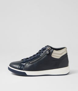 ARMAN XF ZR NAVY ARGENTO LEATHER PATENT