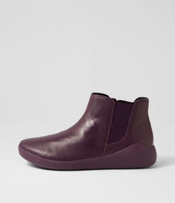YUMBA XW ZR AUBERGINE LEATHER ELASTIC