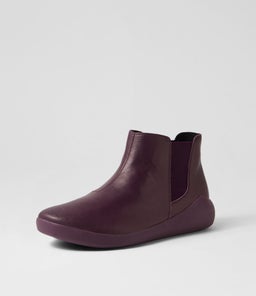 YUMBA XW ZR AUBERGINE LEATHER ELASTIC