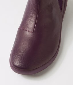YUMBA XW ZR AUBERGINE LEATHER ELASTIC