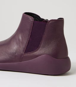 YUMBA XW ZR AUBERGINE LEATHER ELASTIC