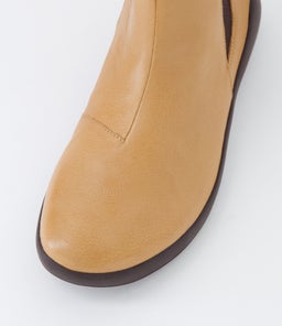 YUMBA XW ZR DK TAN CHOC LEATHER ELASTIC
