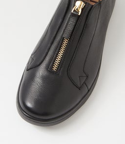 DUSTON XF ZR BLACK BLACK SOLE LEATHER