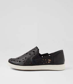 DELJIS XF ZR BLACK WHITE SOLE LEATHER