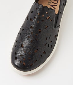 DELJIS XF ZR BLACK WHITE SOLE LEATHER