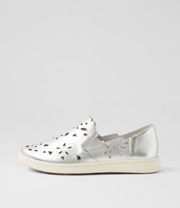 DELJIS XF ZR SILVER WHITE SOLE LEATHER