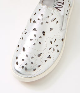 DELJIS XF ZR SILVER WHITE SOLE LEATHER