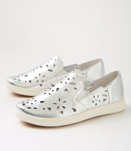 DELJIS XF ZR SILVER WHITE SOLE LEATHER