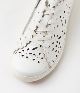 DULIE XF ZR WHITE WHITE SOLE LEATHER