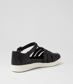 DIANEY XF ZR BLACK WHITE SOLE LEATHER