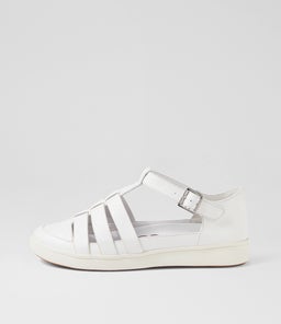 DIANEY XF ZR WHITE WHITE SOLE LEATHER