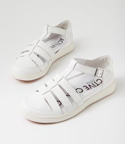 DIANEY XF ZR WHITE WHITE SOLE LEATHER