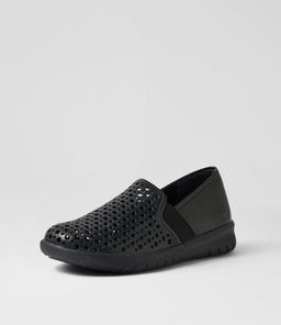 SERRIE XF ZR BLACK BLACK SOLE LEATHER