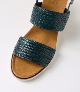 KOKOYO W ZR NAVY NAVY WEAVE LEATHER