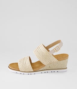 KOKOYO W ZR NUDE NUDE WEAVE LEATHER