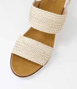 KOKOYO W ZR NUDE NUDE WEAVE LEATHER