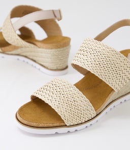 KOKOYO W ZR NUDE NUDE WEAVE LEATHER