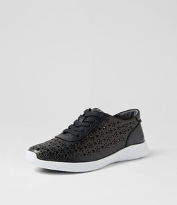 FRIELLA XF ZR BLACK WHITE SOLE LEATHER