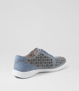 FRIELLA XF ZR BLUE DENIM LEATHER