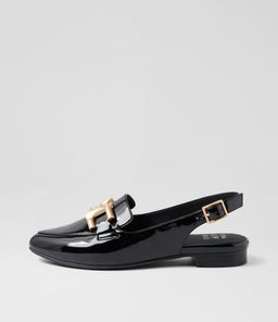LIZZAH W ZR BLACK PATENT LEATHER
