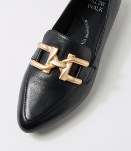 LOOPIE W ZR BLACK LEATHER