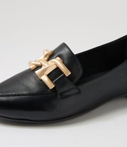 LOOPIE W ZR BLACK LEATHER