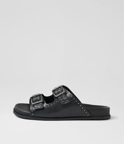 HAVRO W ZR BLACK GUNMETAL LEATHER