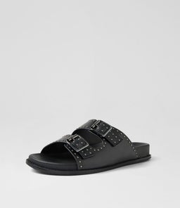 HAVRO W ZR BLACK GUNMETAL LEATHER