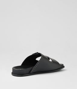HAVRO W ZR BLACK GUNMETAL LEATHER