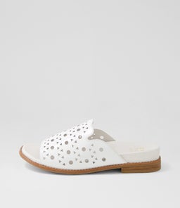 JILLY W ZR WHITE LEATHER