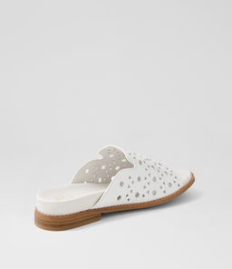 JILLY W ZR WHITE LEATHER