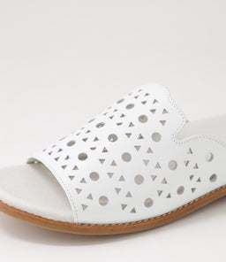 JILLY W ZR WHITE LEATHER