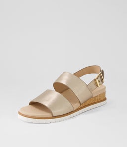 VIKKA W ZR CHAMPAGNE WHITE SOLE LEATHER