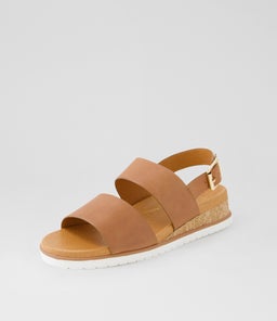 VIKKA W ZR TAN WHITE SOLE LEATHER