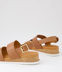 VIKKA W ZR TAN WHITE SOLE LEATHER